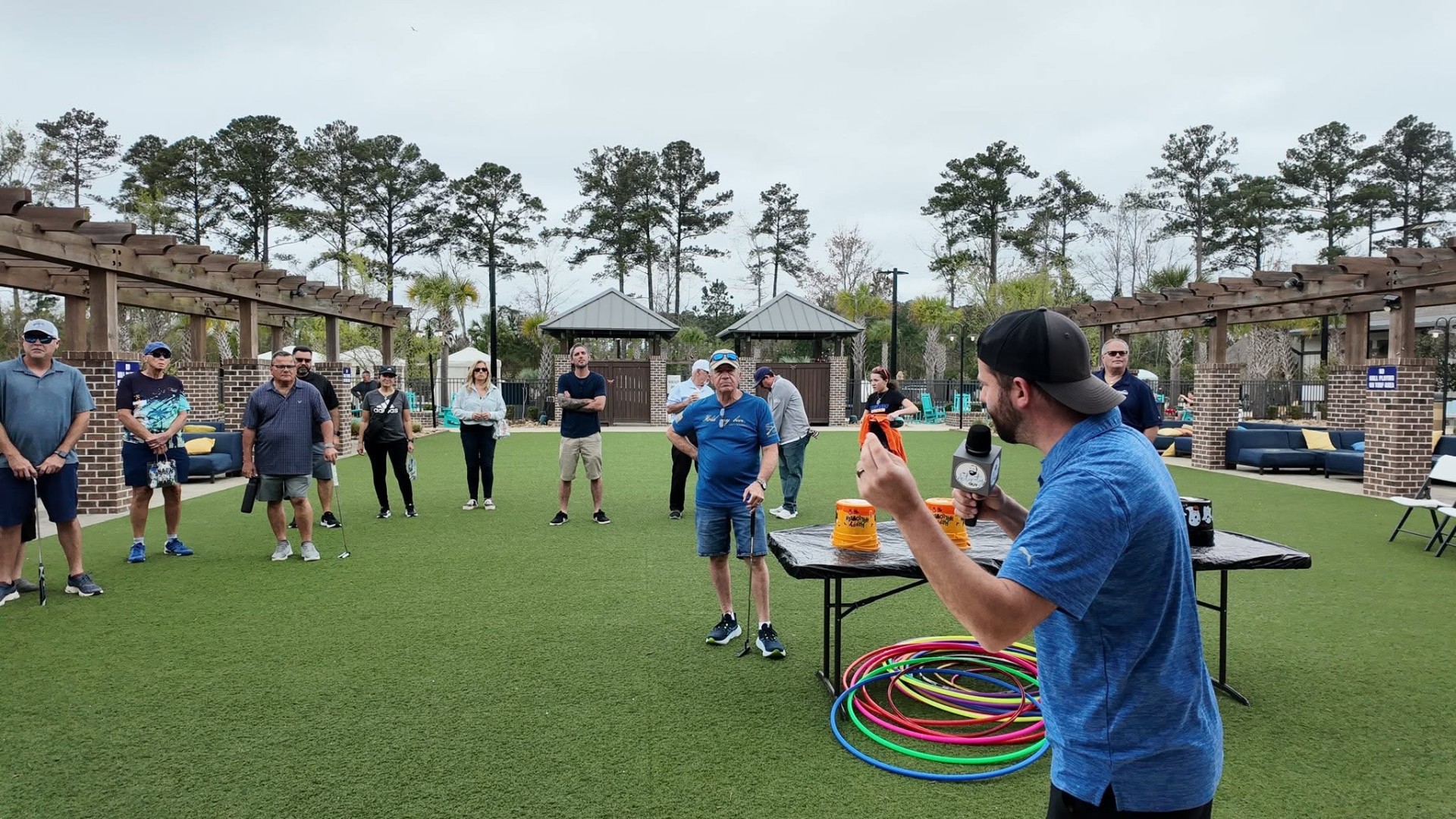 DJ MC hosting event